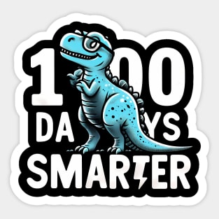 100 Days Smarter - Dinosaur Sticker